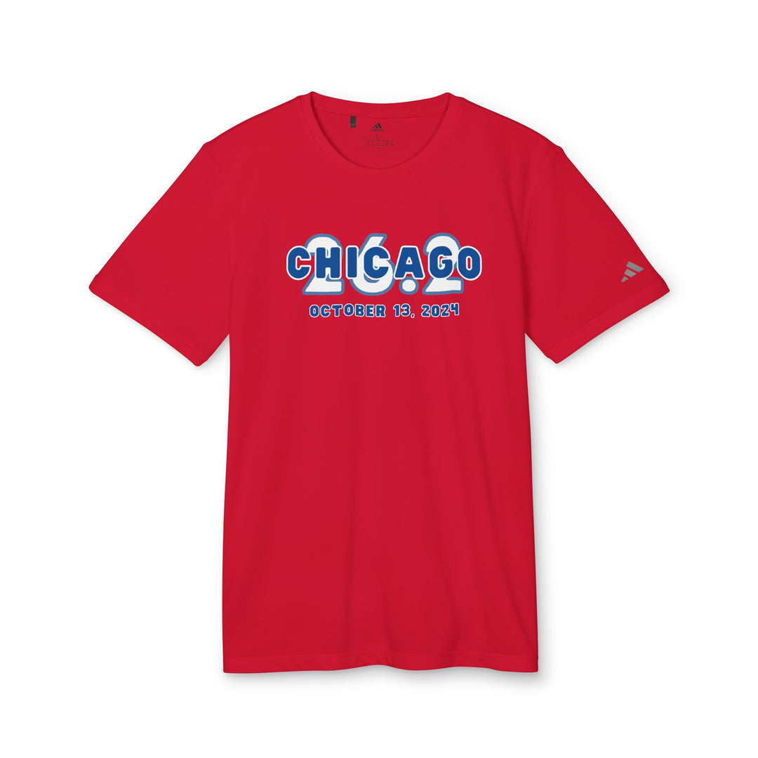 Chicago, 26.2, Adidas® Unisex Sport T-shirt, Marathon, Chicago Adidas Tee, Chicago Runner, 2024