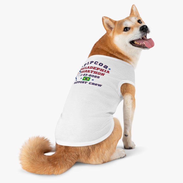 Philly Support Crew, Pet Tank Top, Marathon, Dog Support Crew, Philadelphia Dog Tank