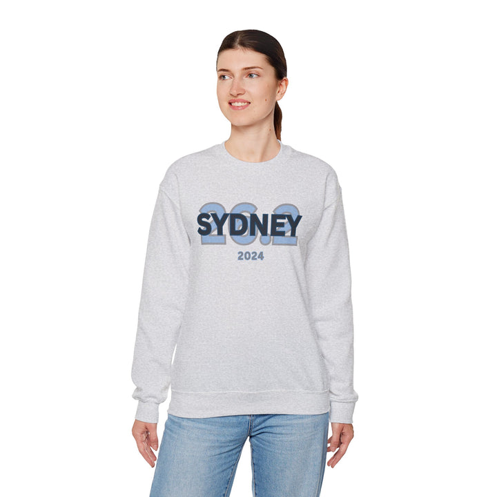 Sydney 26.2, Unisex Heavy Blend™ Crewneck Sweatshirt, Marathon Sweatshirt, Sydney Runners