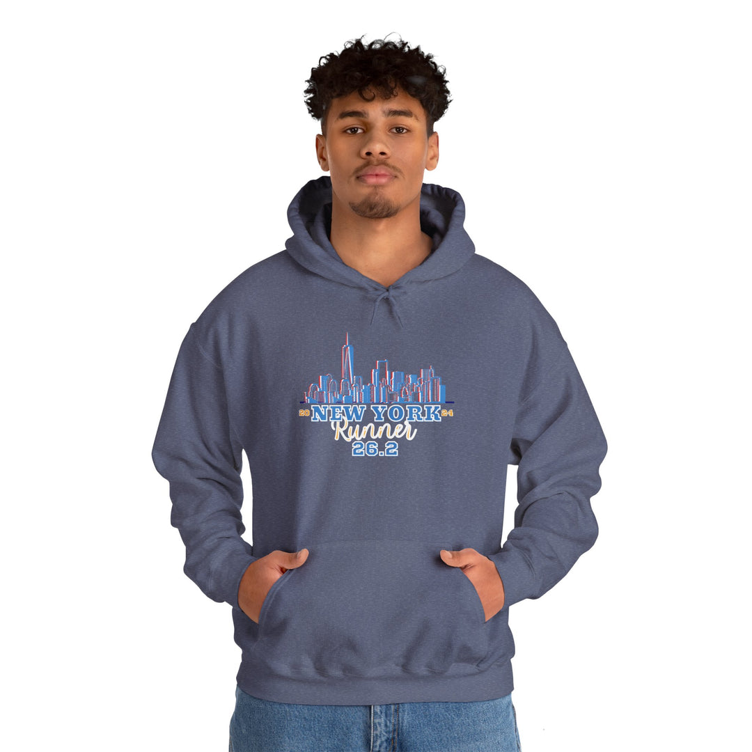 New York Hoodie, Unisex Heavy Blend™ Hooded Sweatshirt, NYC Runner, 2024, 2025 New York Race, Marathon Hoodie