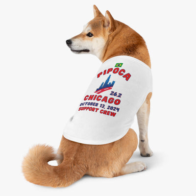 Chicago Support Crew Dog Tank, Pet Tank Top, Marathon Support Crew