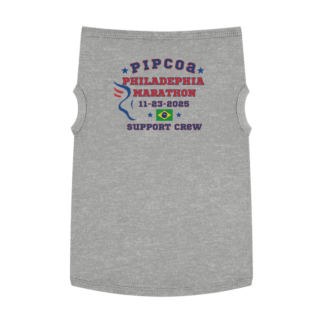 Philly Support Crew, Pet Tank Top, Marathon, Dog Support Crew, Philadelphia Dog Tank