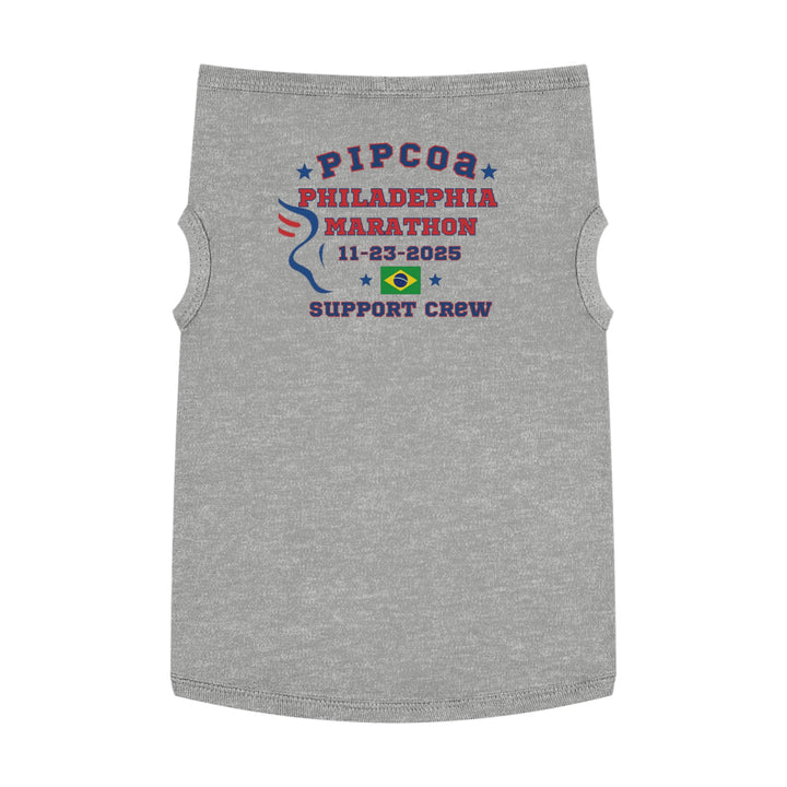 Philly Support Crew, Pet Tank Top, Marathon, Dog Support Crew, Philadelphia Dog Tank