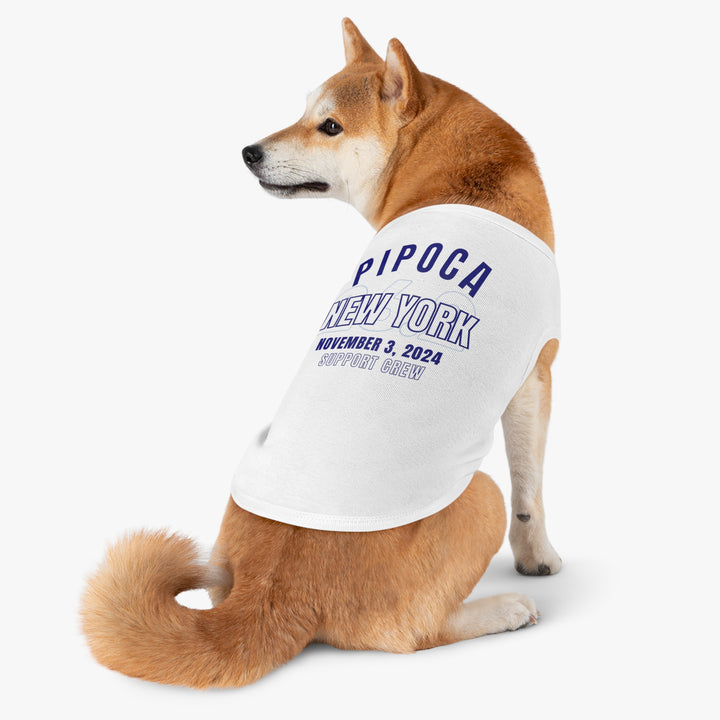 New York Support Crew Dog Tank, Pet Tank Top, Marathon Support Crew