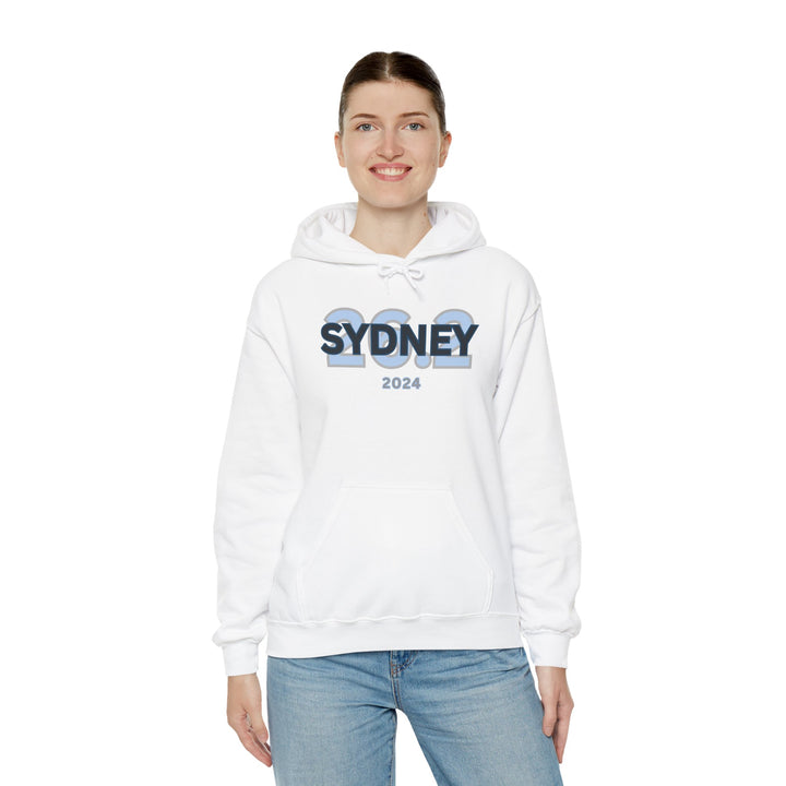 Sydney 26.2, Unisex Heavy Blend™ Hooded Sweatshirt, Marathon Hoodie, 2024 Sydney, Marathon Majors, Sydney Runner