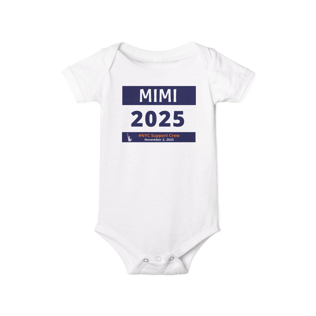 NYC Support Crew - Personalized New York Onesie, Baby Shower Gift, Custom Baby Clothes, Newborn Outfit, 2025 Marathon