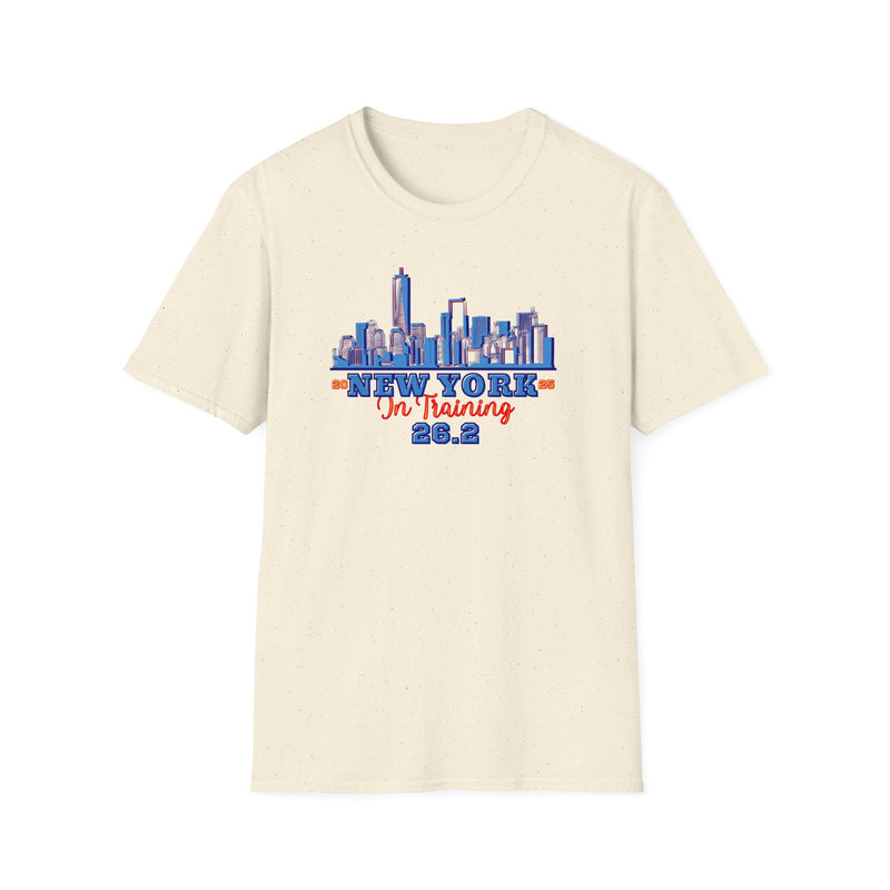 New York Runner, 26.2, Unisex Softstyle T-Shirt, 2025 NYC, Custom New York Tee, Marathon Runner Tee