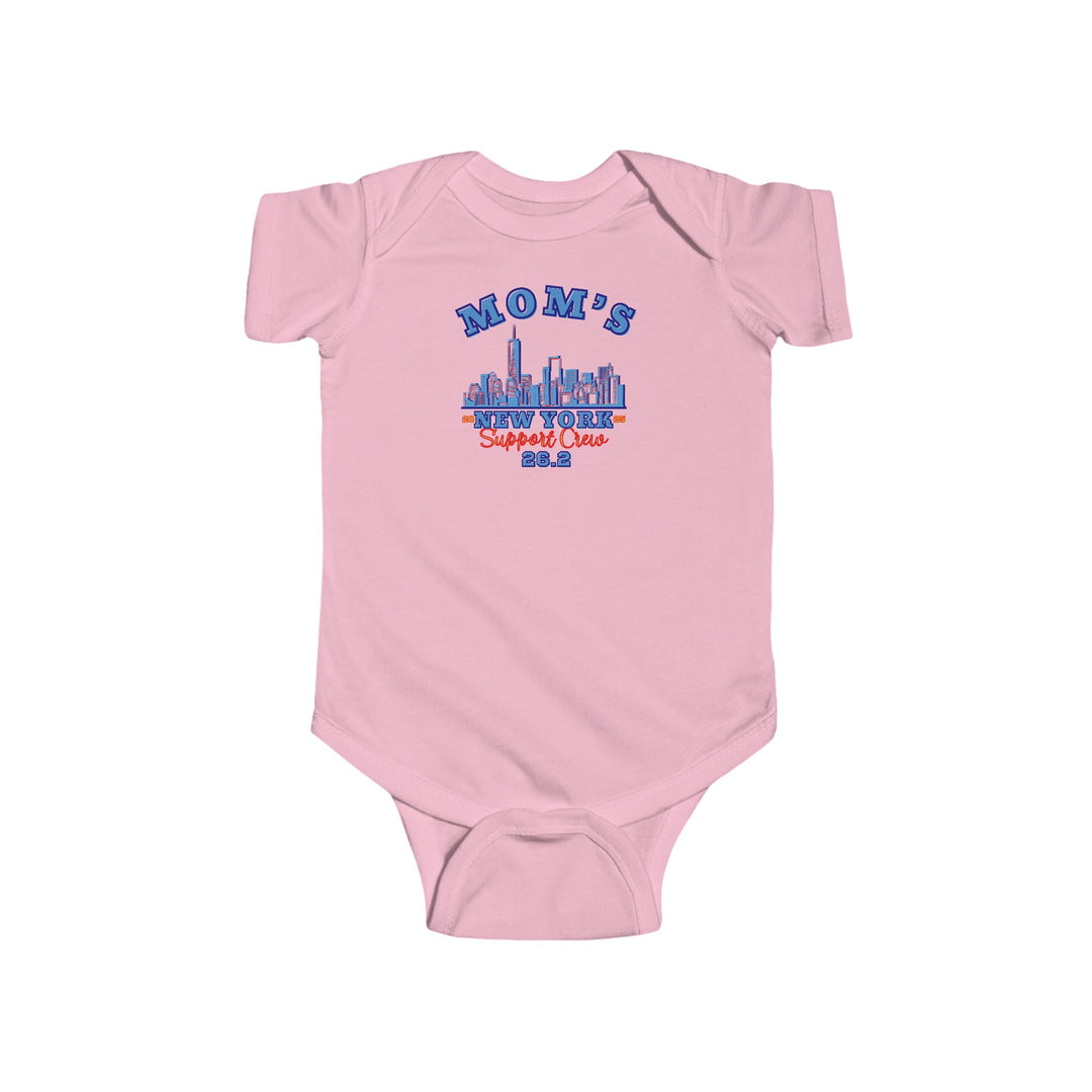 NYC Onesie, New York Infant bodysuit, NYC Support Crew, 2024, 2025, New York Baby, Mom, Dad, Family or Friend Support Crew