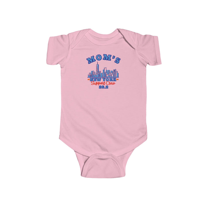 NYC Onesie, New York Infant bodysuit, NYC Support Crew, 2024, 2025, New York Baby, Mom, Dad, Family or Friend Support Crew