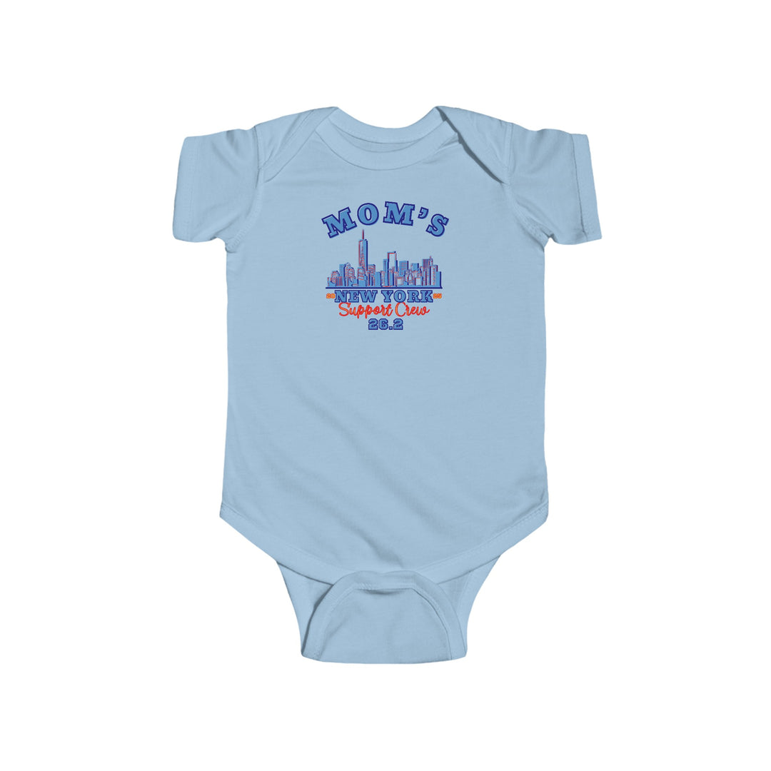 NYC Onesie, New York Infant bodysuit, NYC Support Crew, 2024, 2025, New York Baby, Mom, Dad, Family or Friend Support Crew