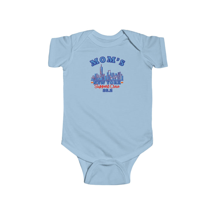 NYC Onesie, New York Infant bodysuit, NYC Support Crew, 2024, 2025, New York Baby, Mom, Dad, Family or Friend Support Crew