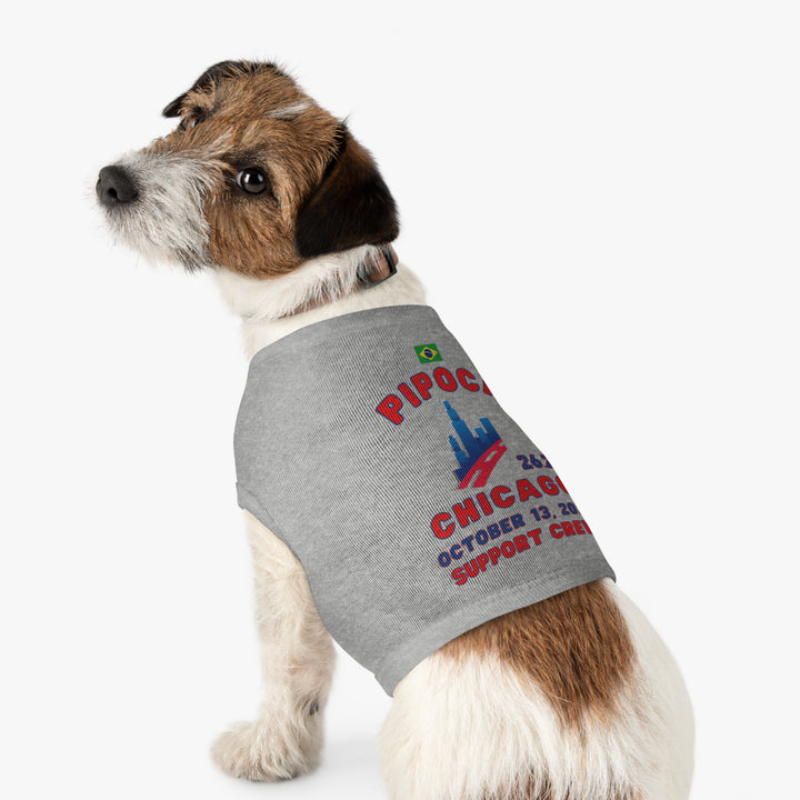 Chicago Support Crew Dog Tank, Pet Tank Top, Marathon Support Crew