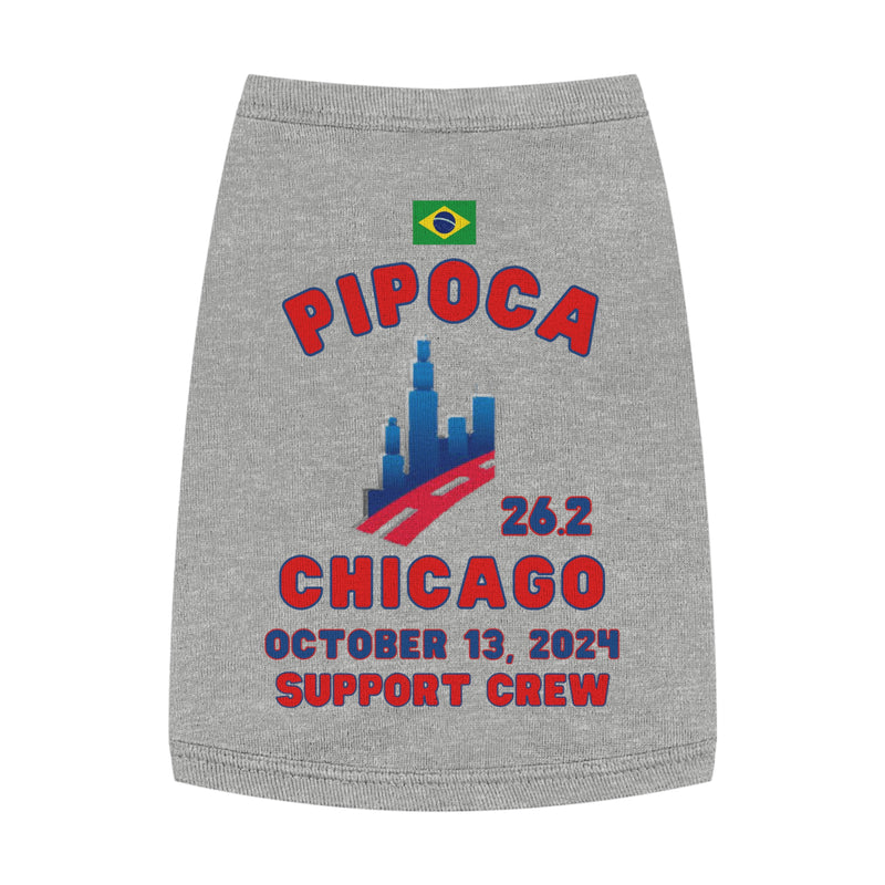 Chicago Support Crew Dog Tank, Pet Tank Top, Marathon Support Crew