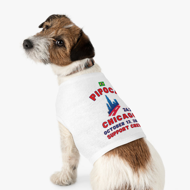 Chicago Support Crew Dog Tank, Pet Tank Top, Marathon Support Crew