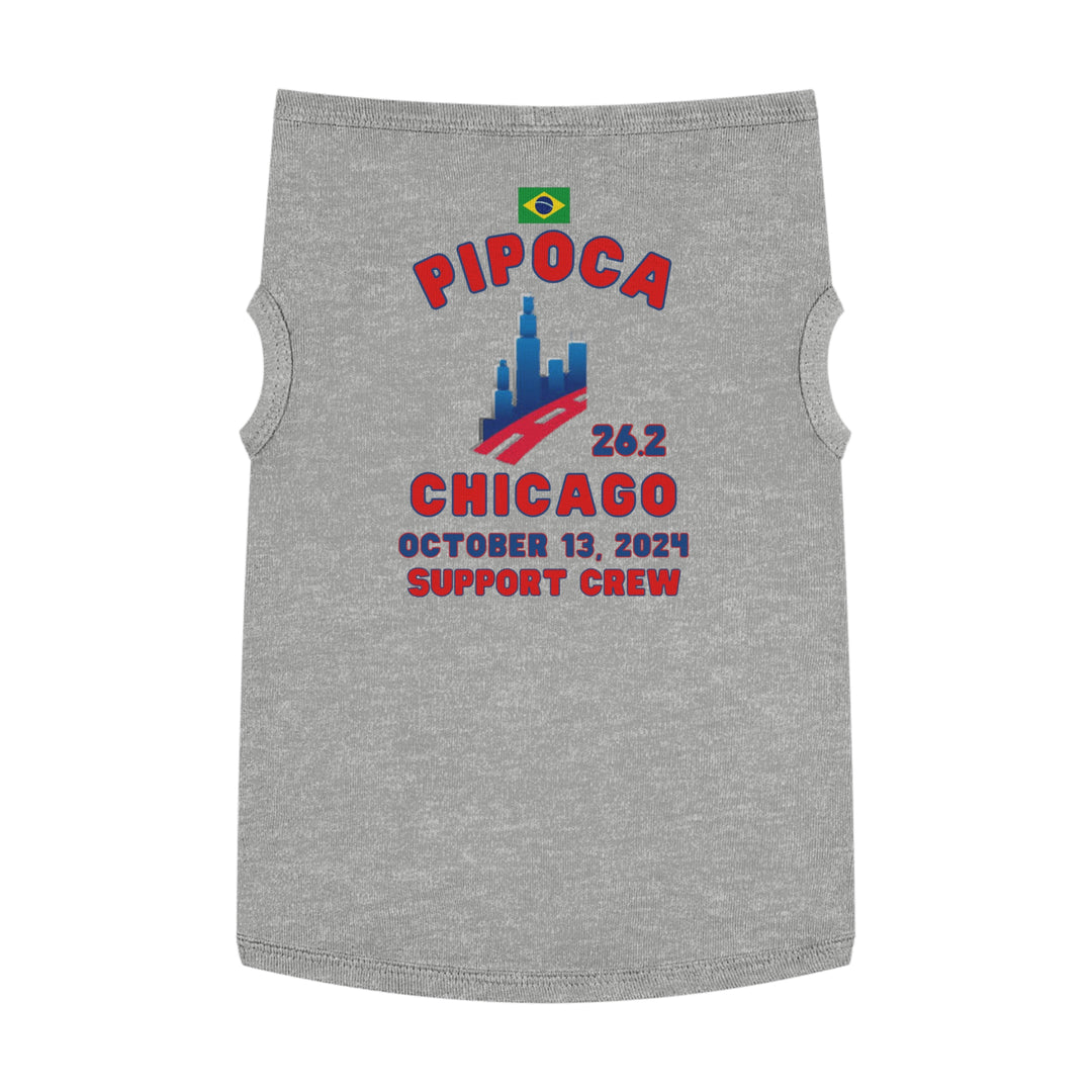 Chicago Support Crew Dog Tank, Pet Tank Top, Marathon Support Crew