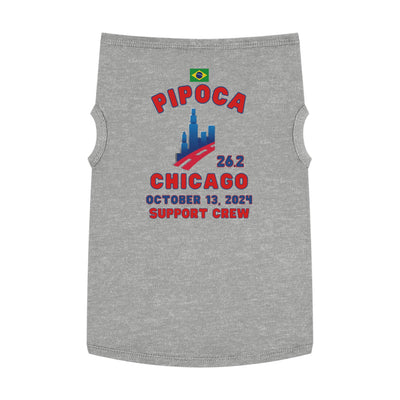 Chicago Support Crew Dog Tank, Pet Tank Top, Marathon Support Crew