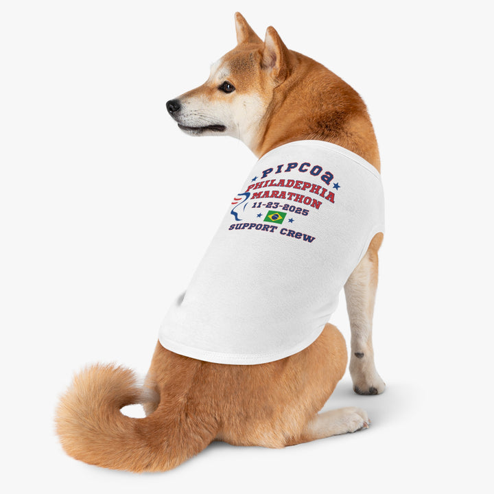 Philly Support Crew, Pet Tank Top, Marathon, Dog Support Crew, Philadelphia Dog Tank