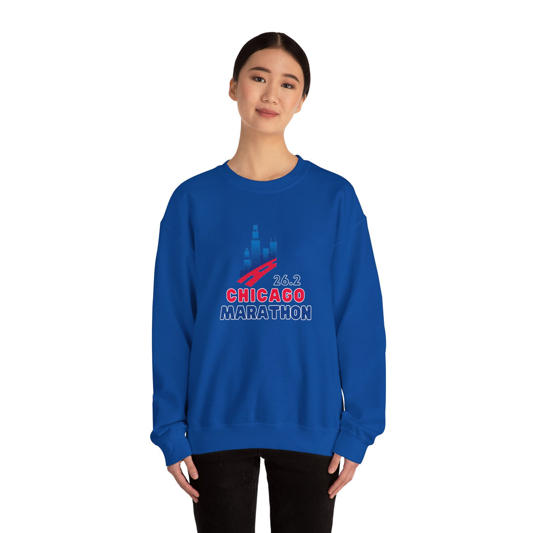 Chicago 26.2 Sweatshirt, Chicago Runner, Gift for Marathon Runner