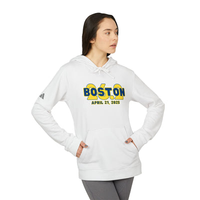 Boston Hoodie, Adidas® Unisex Fleece Hoodie, 2025 Boston Runner, Marathoner, Marathon Majors, Boston Runner Gift