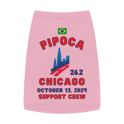 Chicago Support Crew Dog Tank, Pet Tank Top, Marathon Support Crew