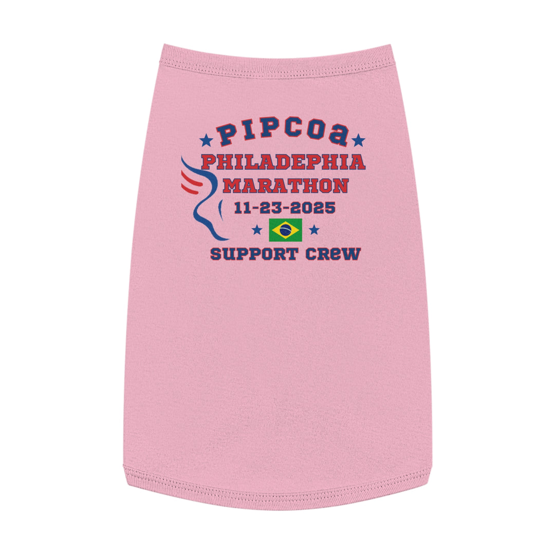 Philly Support Crew, Pet Tank Top, Marathon, Dog Support Crew, Philadelphia Dog Tank