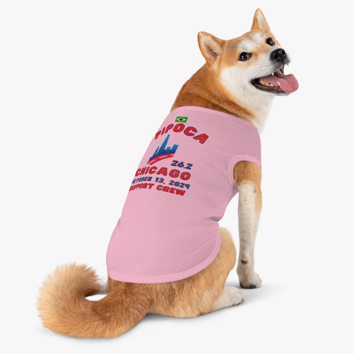 Chicago Support Crew Dog Tank, Pet Tank Top, Marathon Support Crew