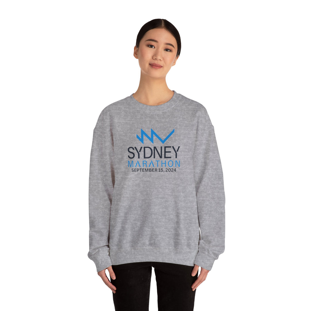 Sydney Runner, Unisex Heavy Blend™ Crewneck Sweatshirt, Marathon Sweatshirt, Marathon Majors