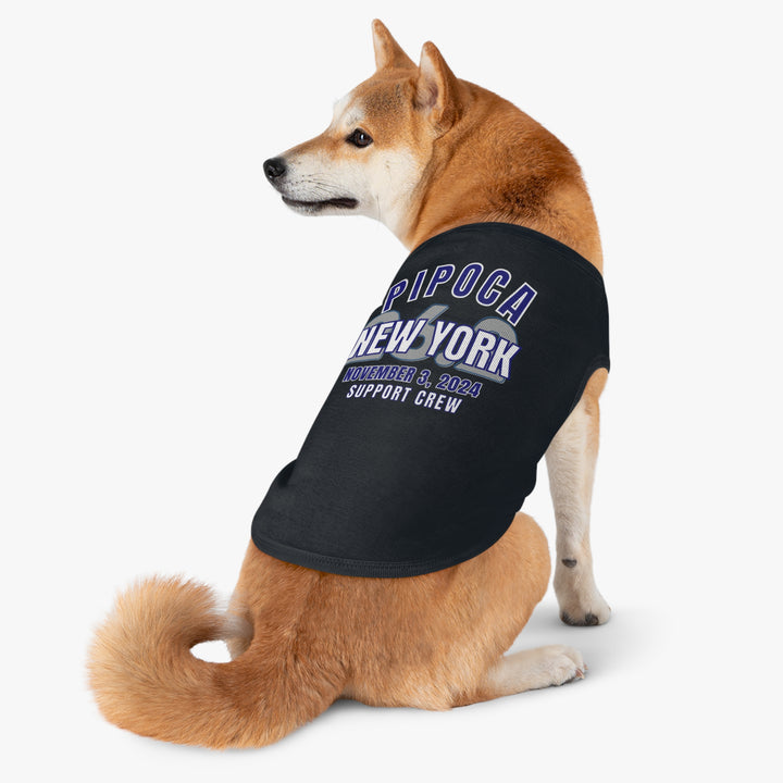 New York Support Crew Dog Tank, Pet Tank Top, Marathon Support Crew