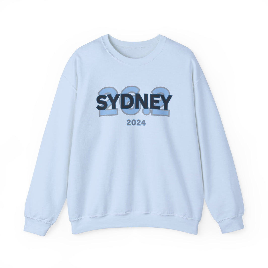 Sydney 26.2, Unisex Heavy Blend™ Crewneck Sweatshirt, Marathon Sweatshirt, Sydney Runners