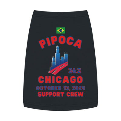 Chicago Support Crew Dog Tank, Pet Tank Top, Marathon Support Crew