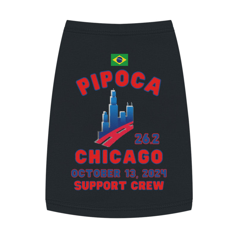 Chicago Support Crew Dog Tank, Pet Tank Top, Marathon Support Crew