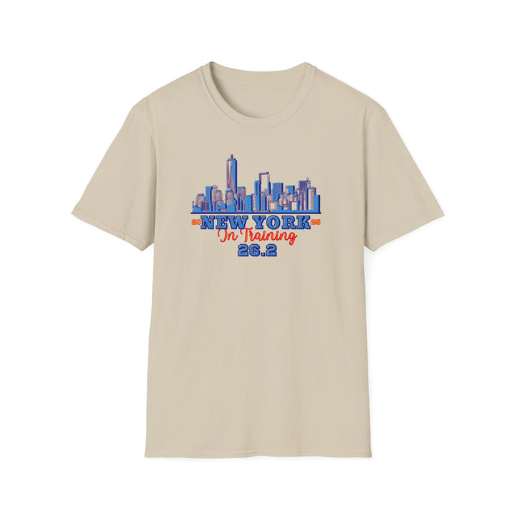 New York Runner, 26.2, Unisex Softstyle T-Shirt, 2025 NYC, Custom New York Tee, Marathon Runner Tee