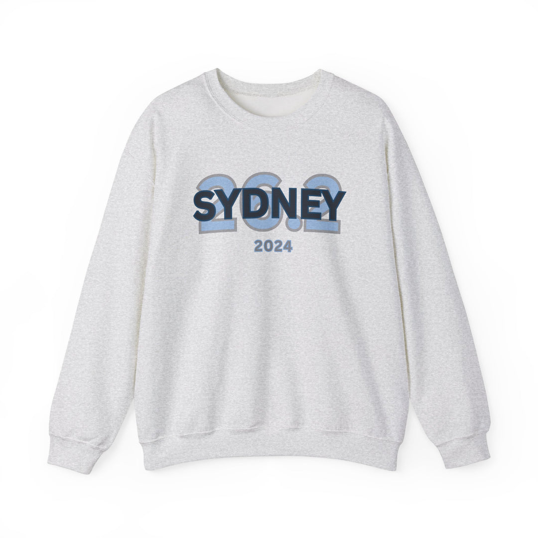 Sydney 26.2, Unisex Heavy Blend™ Crewneck Sweatshirt, Marathon Sweatshirt, Sydney Runners