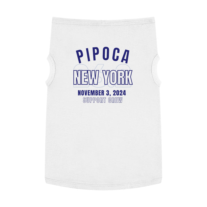 New York Support Crew Dog Tank, Pet Tank Top, Marathon Support Crew