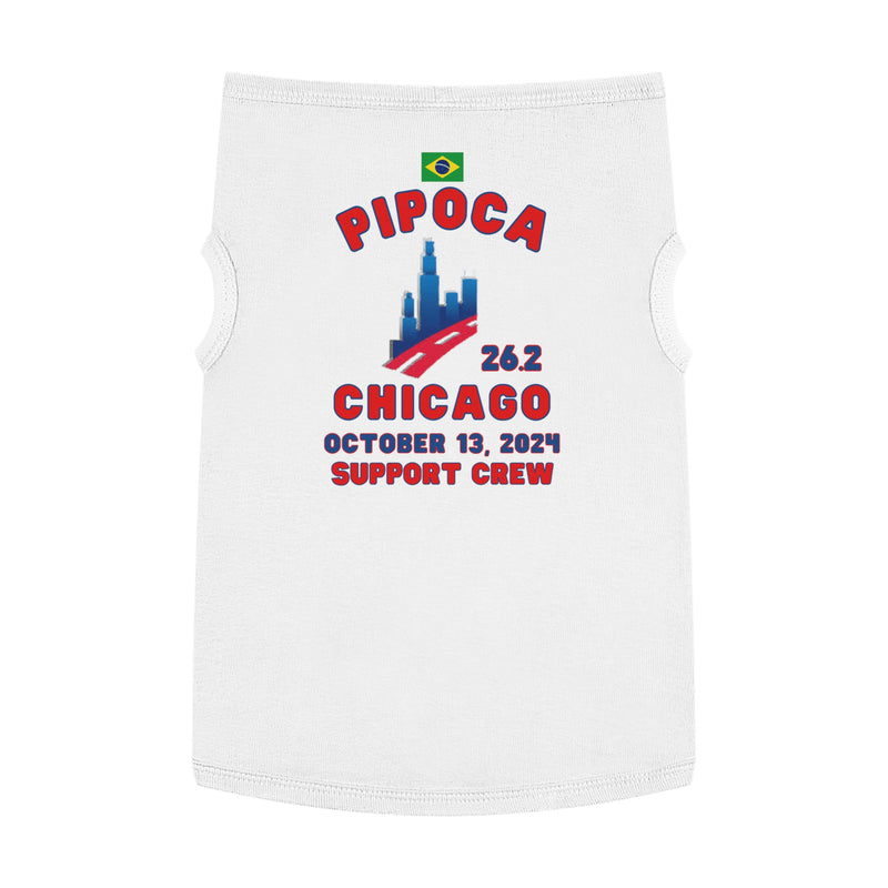 Chicago Support Crew Dog Tank, Pet Tank Top, Marathon Support Crew