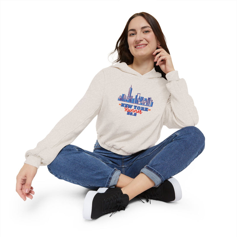 New York Cropped Hoodie, Women&