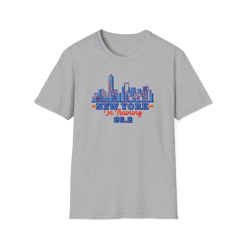 New York Runner, 26.2, Unisex Softstyle T-Shirt, 2025 NYC, Custom New York Tee, Marathon Runner Tee