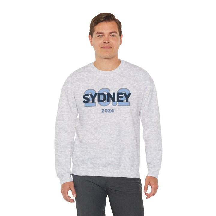 Sydney 26.2, Unisex Heavy Blend™ Crewneck Sweatshirt, Marathon Sweatshirt, Sydney Runners