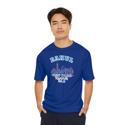 NYC Race Day Shirt, Men's Performance Tee, Marathon Training, NYC 26.2, Personalize Marathon Shirt, NYC Athletic Shirt