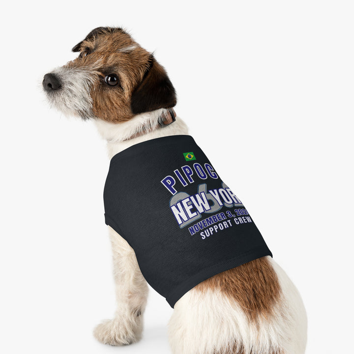 New York Support Crew Dog Tank, Pet Tank Top, Marathon Support Crew