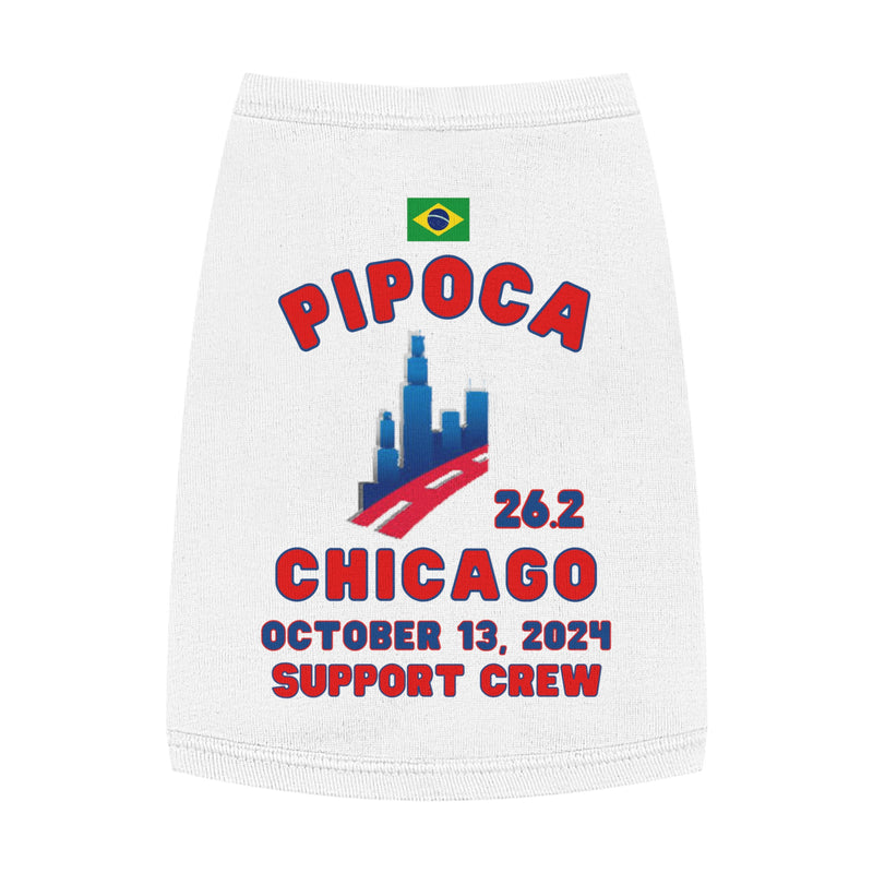 Chicago Support Crew Dog Tank, Pet Tank Top, Marathon Support Crew