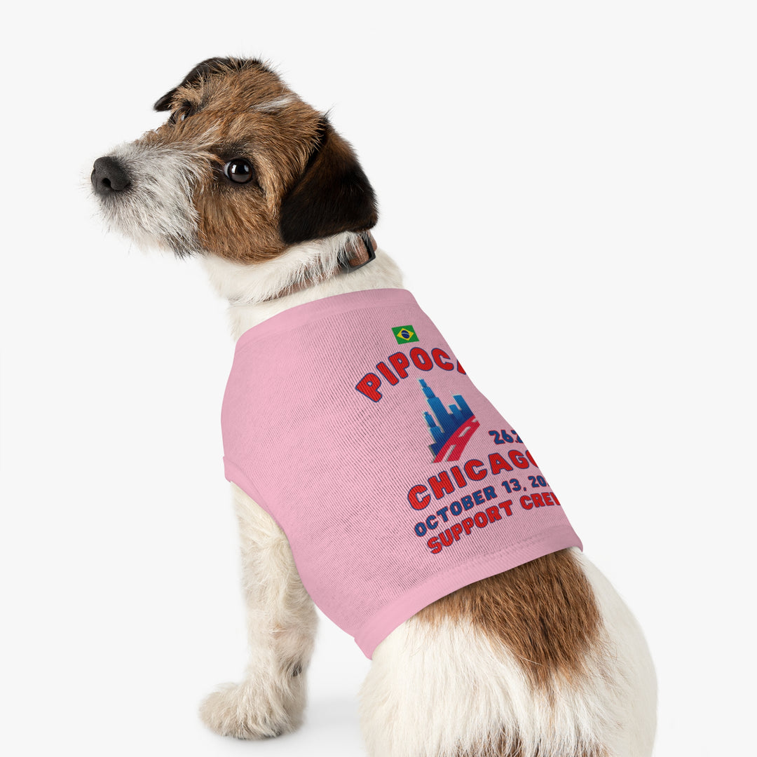 Chicago Support Crew Dog Tank, Pet Tank Top, Marathon Support Crew