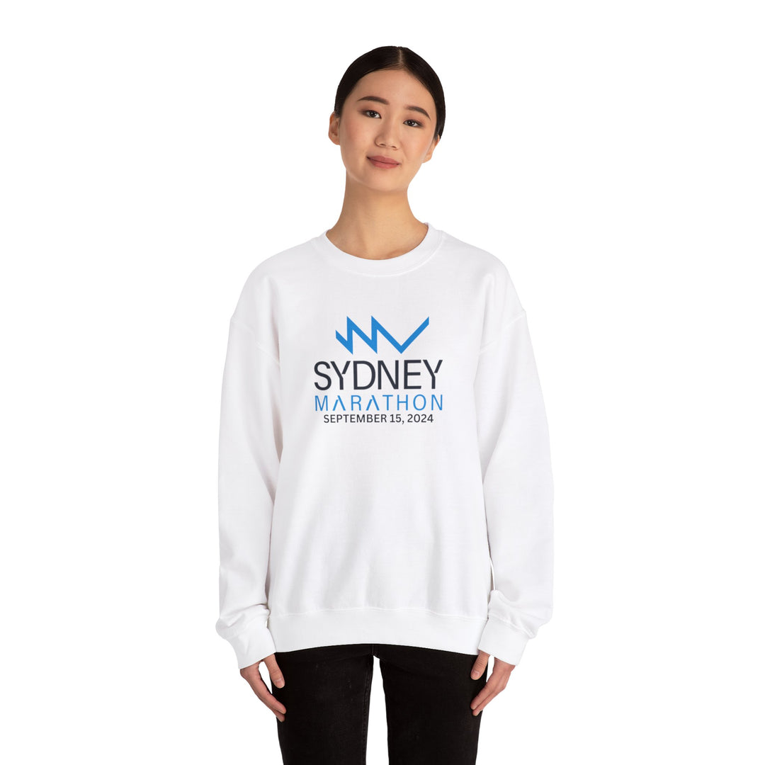 Sydney Runner, Unisex Heavy Blend™ Crewneck Sweatshirt, Marathon Sweatshirt, Marathon Majors