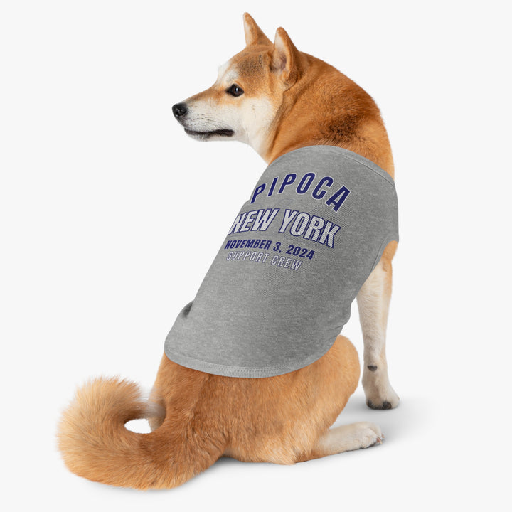 New York Support Crew Dog Tank, Pet Tank Top, Marathon Support Crew