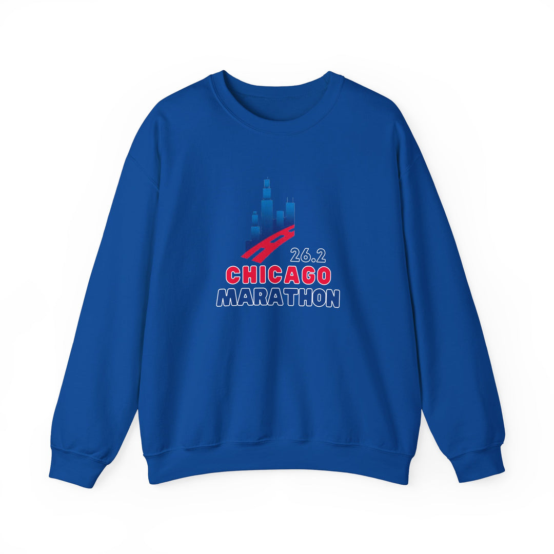 Chicago 26.2 Sweatshirt, Chicago Runner, Gift for Marathon Runner