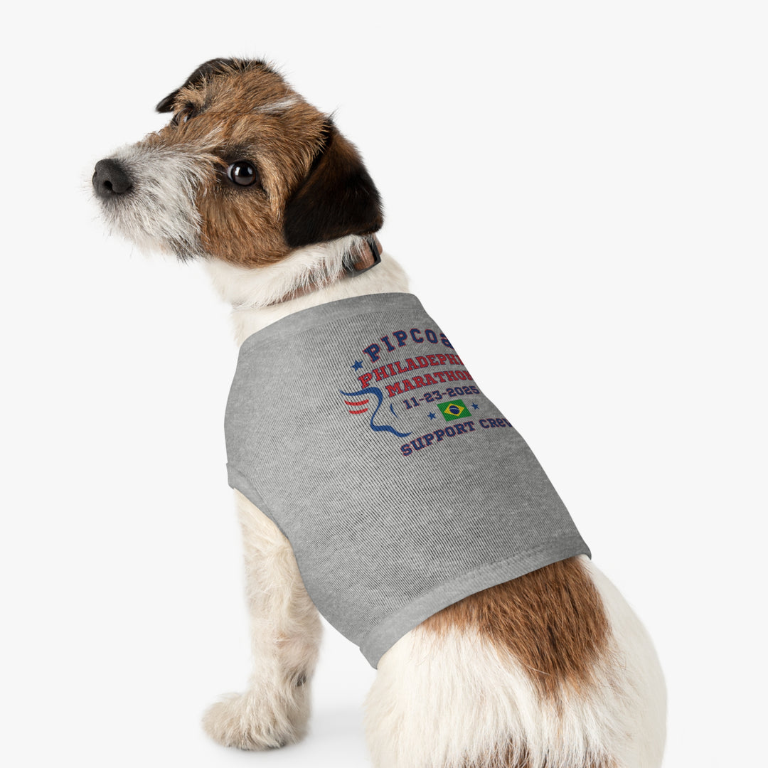 Philly Support Crew, Pet Tank Top, Marathon, Dog Support Crew, Philadelphia Dog Tank