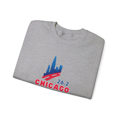 Chicago 26.2 Sweatshirt, Chicago Runner, Gift for Marathon Runner