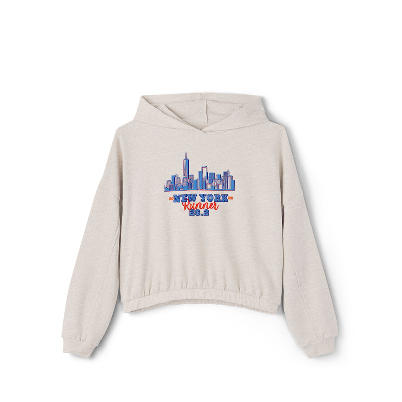 New York Cropped Hoodie, Women&