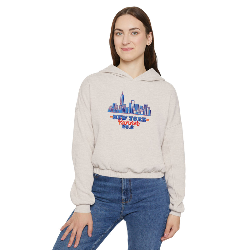 New York Cropped Hoodie, Women&