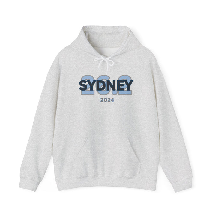 Sydney 26.2, Unisex Heavy Blend™ Hooded Sweatshirt, Marathon Hoodie, 2024 Sydney, Marathon Majors, Sydney Runner